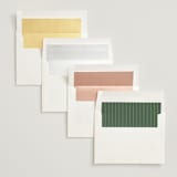 "wellness" - Wedding Invitations in Vineyard by Sumak Studio - Envelope Liner Options