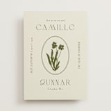 "la graine" - Wedding Invitations in Lichen by Alaina Cherup - Front