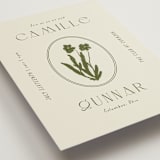 "la graine" - Wedding Invitations in Lichen by Alaina Cherup - Detail