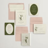 "la graine" - Wedding Invitations in Lichen by Alaina Cherup - Invitation Suite