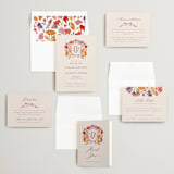 "Crest Fall" - Wedding Invitations in Autumn by Pink House Press - Invitation Suite