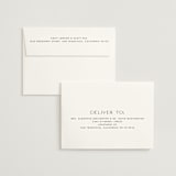 "Brooklyn" - Wedding Invitations in Cream by Ellen Schlegelmilch - FREE Recipient Addressing