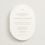 "Cedar creek" - Wedding Invitations in Cotton by Stacey Meacham - Front