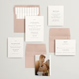 "Cedar creek" - Wedding Invitations in Cotton by Stacey Meacham - Invitation Suite