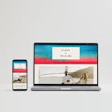 "At Dusk" - Wedding Invitations in Sunset by Sumak Studio - FREE Wedding Website