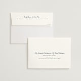 "Modernne" - Wedding Invitations in Powder by Carolyn MacLaren - FREE Recipient Addressing