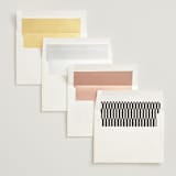 "Spin" - Wedding Invitations in Cream by Pixel and Hank - Envelope Liner Options