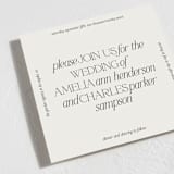 "Modernique" - Wedding Invitations in Stone by Ashlee Townsend - Detail