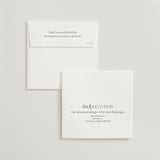 "Modernique" - Wedding Invitations in Stone by Ashlee Townsend - FREE Recipient Addressing