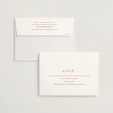 "Jot" - Wedding Invitations in Peach Cream by Snow and Ivy - FREE Recipient Addressing