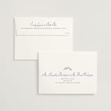 "Sweethearts" - Wedding Invitations in Periwinkle by Design Lotus - FREE Recipient Addressing