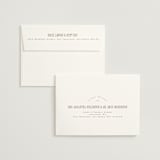 "Riviera" - Wedding Invitations in Linen by Kelly Schmidt - FREE Recipient Addressing