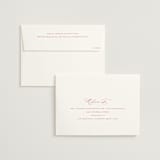 "Everlasting" - Wedding Invitations in Carnation by Jennifer Postorino - FREE Recipient Addressing