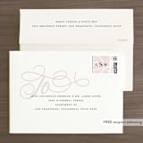 "AND" - Wedding Invitations in Sunkissed by Jill Means - FREE Recipient Addressing