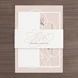 "AND" - Wedding Invitations in Sunkissed by Jill Means - Assembled