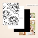 "our moment" - Wedding Invitations in Cotton by Jill Means - Back of Card