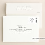 "our moment" - Wedding Invitations in Cotton by Jill Means - FREE Recipient Addressing