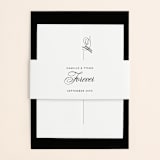 "our moment" - Wedding Invitations in Tuxedo by Jill Means - Assembled
