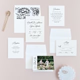 "our moment" - Wedding Invitations in Cotton by Jill Means - Invitation Suite