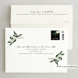 "Meander" - Wedding Invitations in Obsidian by Kaydi Bishop - FREE Recipient Addressing