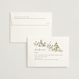 "We Walk Together" - Wedding Invitations in Evergreen by Petra Kern - FREE Recipient Addressing