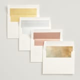 "We Walk Together" - Wedding Invitations in Evergreen by Petra Kern - Envelope Liner Options