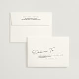 "As if a Dream" - Wedding Invitations in Cloud by Pine Street Creative - FREE Recipient Addressing