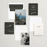 "As if a Dream" - Wedding Invitations in Cloud by Pine Street Creative - Invitation Suite