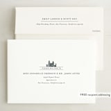 "Big City - Atlanta" - Wedding Invitations in Georgia Peach by Hooray Creative - FREE Recipient Addressing