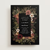 "Falling In Love" - Wedding Invitations in Harvest by Susan Moyal - Front