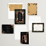 "Falling In Love" - Wedding Invitations in Harvest by Susan Moyal - Invitation Suite