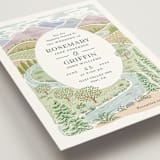 "River Valley" - Wedding Invitations in Pine by Paper Sun Studio - Detail