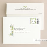 "Fling" - Wedding Invitations in Leaf by Andrea Mentzer - FREE Recipient Addressing