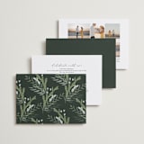 "Collection" - Wedding Invitations in Blanco by Kaydi Bishop - Back of Card