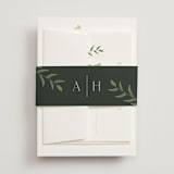 "Collection" - Wedding Invitations in Blanco by Kaydi Bishop - Assembled