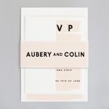 "bold blush" - Wedding Invitations in Blush by frances mathys - Assembled