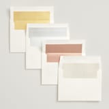 "Sweeping Vine" - Wedding Invitations in Porcelain by Itsy Belle Studio - Envelope Liner Options