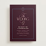 "sophisticate" - Wedding Invitations in Plum by Owl and Toad - Front