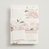 "beautiful peonies" - Wedding Invitations in Spring by Phrosné Barwood - Assembled