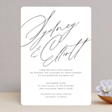 "By Your Side" - Wedding Invitations in Crest by Design Lotus - Front