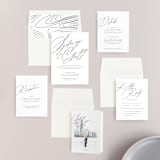 "By Your Side" - Wedding Invitations in Crest by Design Lotus - Invitation Suite