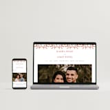 "Jaipur" - Wedding Invitations in Ruby by Mansi Verma - FREE Wedding Website