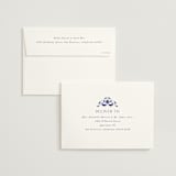 "Topkapi" - Wedding Invitations in Cobalt by Nazia Hyder - FREE Recipient Addressing