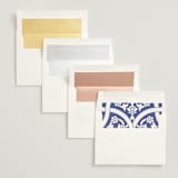 "Topkapi" - Wedding Invitations in Cobalt by Nazia Hyder - Envelope Liner Options