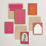 "Varna" - Wedding Invitations in Fuchsia by Pati Cascino - Invitation Suite