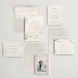 "Cherry Blossoms" - Wedding Invitations in Cherry Blossom by Stephanie Hawkes - Invitation Suite