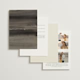 "ataraxia" - Wedding Invitations in Ivory by Anastasia Makarova - Back of Card Options