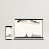 "ataraxia" - Wedding Invitations in Ivory by Anastasia Makarova - FREE Wedding Website