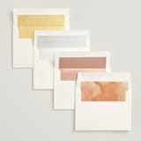 "ataraxia" - Wedding Invitations in Ivory by Anastasia Makarova - Envelope Liner Options