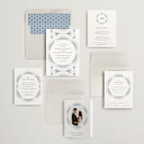 "AKARI" - Wedding Invitations in Wave by Melanie Kosuge - Invitation Suite